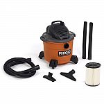 RIDGID 9 Gal. 4.25-Peak HP Wet Dry Vac $39.95