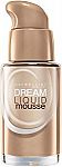Maybelline Dream Liquid Mousse Foundation, Nude Beige, 1 fl. oz. $1.94 (add-on)
