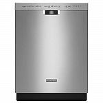 KitchenAid 24 in. Front Control Built-in Tall Tub Dishwasher $549