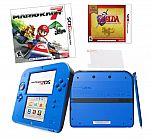 Nintendo 2DS Blue Mariokart 7 Bundle $69.60