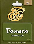 $50 Panera Bread Gift Card Sale $40