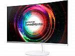 Samsung 32" WQHD 2K 2560 x 1440 FreeSync Metallic Silver Curved Gaming Monitor $350