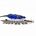 WEN 2307 Variable Speed Rotary Tool Kit with 100-Piece Accessories $11.92 (Org $18)