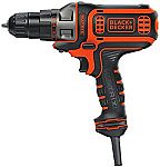 BLACK+DECKER BDEDMT 4 Amp Corded Drill/Driver $22.40