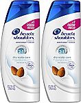 2-Pk of 23.7-oz Head and Shoulders 2 in 1 Anti Dandruff Shampoo and Conditioner (Dry Scalp Care With Almond Oil) $11 and More