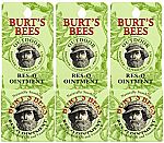 Burt's Bees 100% Natural Res-Q Ointment, Multipurpose Balm (Pack of 3) $17.12 (Reg. $25.79)