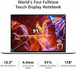 Huawei 13.9" MateBook X Pro Signature Edition Thin & Light 3K Touch Laptop (i5-8250U 8GB 256GB SSD) + $300 Amazon gift card $1200