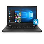 HP Touchscreen 15.6" HD Notebook (AMD A9-9420 DC, 8GB, 2TB) $379