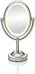 Conair Oval Shaped Double-Sided Lighted Makeup Mirror $19.99