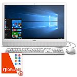 Dell Inspiron 3452 23.8" Touch All-In-One FHD IPS Desktop + Office 365 Bundle (Intel J3710 4GB 1TB) $370