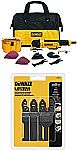DEWALT DWE315K Multi Material Corded Oscillating Tool Kit with DWA4215 Oscillating 3-Piece Set $99