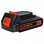 Black+Decker 20V MAX Lithium-Ion Battery (LBXR20) $16.78