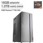 Lenovo IdeaCentre 720 Desktop (Ryzen 7 1700 16GB 1TB) $600 (Members Only)