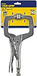 Irwin Vice-Grip Original Locking C-Clamp with Swivel Pads (11") $13.61 and More