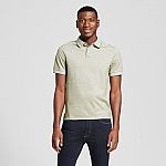 Goodfellow & Co Men's Short Sleeve Polo Shirt (Various Colors) $5 