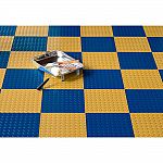 G-Floor RaceDay Diamond Tread Gold 12 in. x 12 in. Peel and Stick Polyvinyl Tile $1.04 ($20.70 / case) (75% off)
