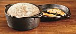 Lodge L8DD3 Cast Iron Double Dutch Oven (5-Quart) $30.49