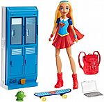 Mattel DC Super Hero Girls Supergirl Locker Accessory & Doll $6.88