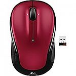 Logitech M325 Wireless Optical Mouse (red) $3.59