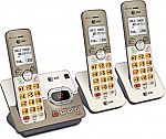 AT&T 3-Handset Cordless Phone System $39 (40% Off)