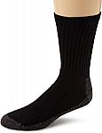 3-Pack Wigwam Men's At Work Crew Socks (Black, L & XL) $6.69 (org $16)