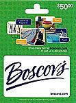 $50 Boscovs Gift Card $39.50
