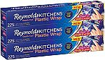 3-Pack Reynolds Kitchens Plastic Wrap (225 sq ft) $6.83
