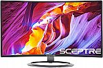 Sceptre C248W-1920R 24" Curved 75Hz Gaming LED Monitor $106