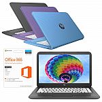 HP Stream 14" Laptop (Celeron N3060 4GB 32GB) $125, HP Stream 11 Laptop $114