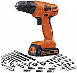 Black+Decker LD120VA 20-Volt Max Lithium Drill/Driver with 30 Accessories $35 (Prime Deal)