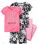 Carter's Toddler Full Zip Pajama $3.50, 4-Piece Pajamas Set $7 and More