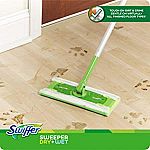 Swiffer Sweeper Cleaner Dry and Wet Mop Starter Kit $8