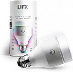 LIFX (A19) Wi-Fi Smart LED Light Bulb  (No Hub Required, Works with Alexa, Apple HomeKit & Google Assistant $36 (Prime Only)
