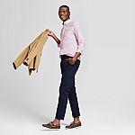 Goodfellow & Co Men's 100% Cotton Oxford Button-Down Shirt $12.49