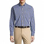 Dockers Long Sleeve Signature Stretch Button-Front Shirt $6.30 and more