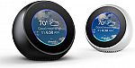Amazon Echo Spot 2-Pack (Black and White) $100