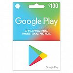 Google Play $100 Gift Card $85 (Today only, Limit 3)