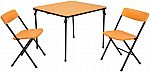 COSCO 3 Piece Fold Table and 2 Chairs Tailgate Set $44.22