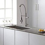 Kraus KPF-1602SS Single Handle Pull Down Kitchen Faucet $215