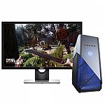 Dell Inspiron 5680 Gaming Desktop (i7-8700 16GB 128GB SSD + 2TB GTX 1060) + 23.6" Gaming Monitor $999