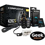Compustar CS4202-S-KIT 2-Way Remote Start System with Tilt Switch and Geek Squad Installation $265