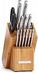 KitchenAid 14 Piece Classic Forged Series Brushed Stainless Steel Cutlery Set $51