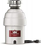 Waste King Legend Series Garbage Disposal Sale: 1/2 HP $50, 3/4 HP $88, 1 HP $118