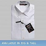Kirkland Signature Tailored Fit Spread Collar White Shirt $13 or Less