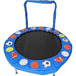 Jumpking Trampoline 4-Foot Bouncer for Kids $25