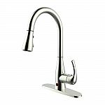Single-Handle Pull-Down Sprayer Kitchen Faucet with Motion Sensor $129
