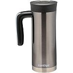 Contigo SnapSeal Superior Stainless Steel Travel Mug, 20 oz, Gunmetal $7.97