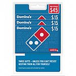 $45 Domino's Pizza Gift Card $34.99