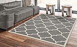7' x 5'3" Ottomanson Paterson Trellis Design Lattice Area Rug $29.35