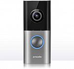Zmodo Greet Pro Smart Video Doorbell, 1080p Security Camera w/ 180 Degree Viewing Angle, Works with Alexa $125 (31% Off) and more